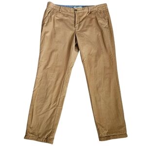 Eddie Bauer Women's Flannel-Lined Legendwash Chinos Sz 18 Winter Snow Hiking